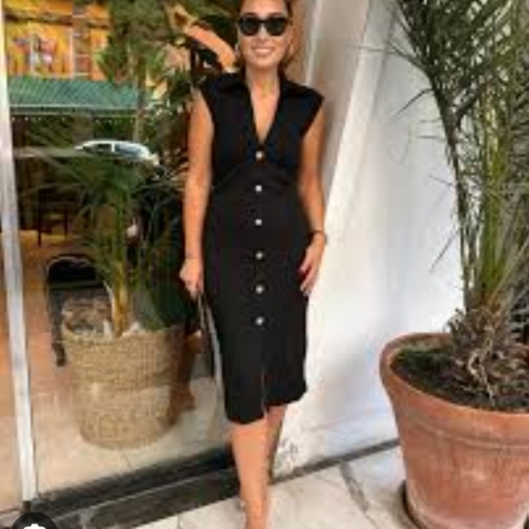 Zara Dresses & Skirts - Zara Pique Shirt Dress